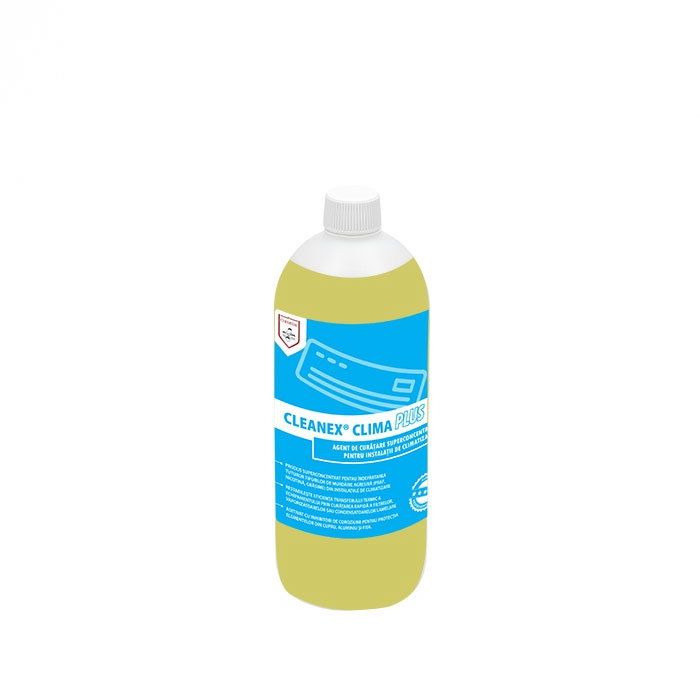 CLEANEX CLIMA PLUS - Detergent superconcentrat pentru instalatii de climatizare - flacon 1 litru [1]
