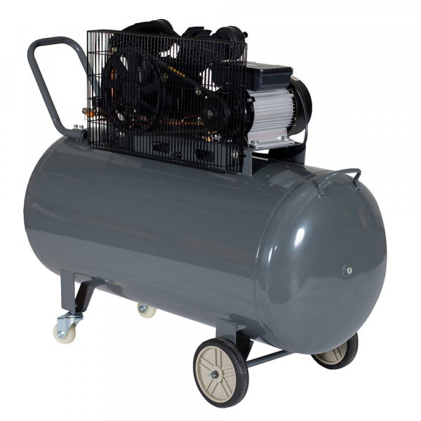 Stager HMV0.25/250 compresor aer, 250L, 8bar, 250L/min, monofazat, angrenare curea [2]