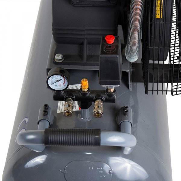 Compresor aer Stager HMV0.6/200 4530106200, 200L, 8bar, 600L/min, trifazat, angrenare curea [3]