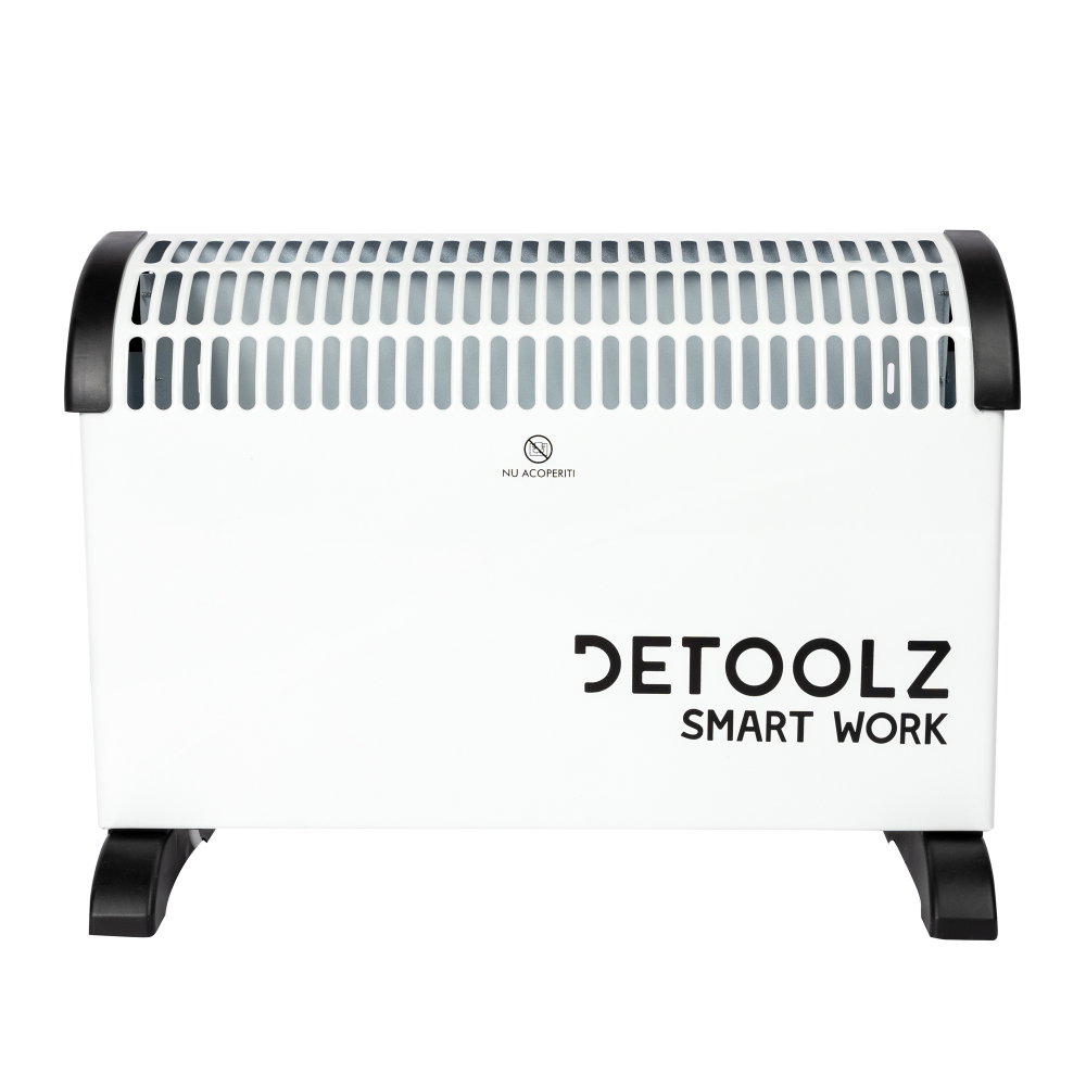 Convector electric Detoolz, 2KW, 3 trepte de putere, cu termostat reglabil [2]
