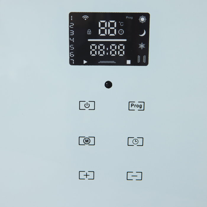 Convector electric Detoolz DZ-EI114 1000W/2000W, alb, wifi [5]