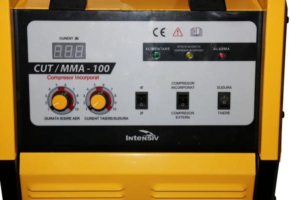 CUT 100 KOMPRESSOR - Aparat taiere cu plasma Intensiv cu compresor incorporat [4]