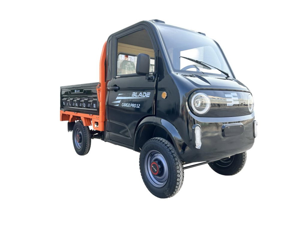 Pickup electric cargo Blade CARGO PRO 12, 3000W, 800 kg, negru-portocaliu [2]