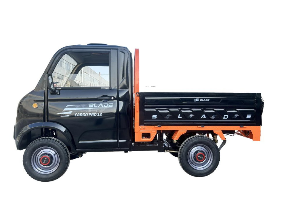 Pickup electric cargo Blade CARGO PRO 12, 3000W, 800 kg, negru-portocaliu [4]