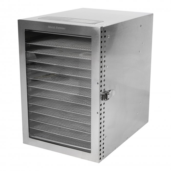 Deshidrator universal din Inox Micul Fermier GF-2193 12 tavi 800W (uscator fructe si plante) [1]