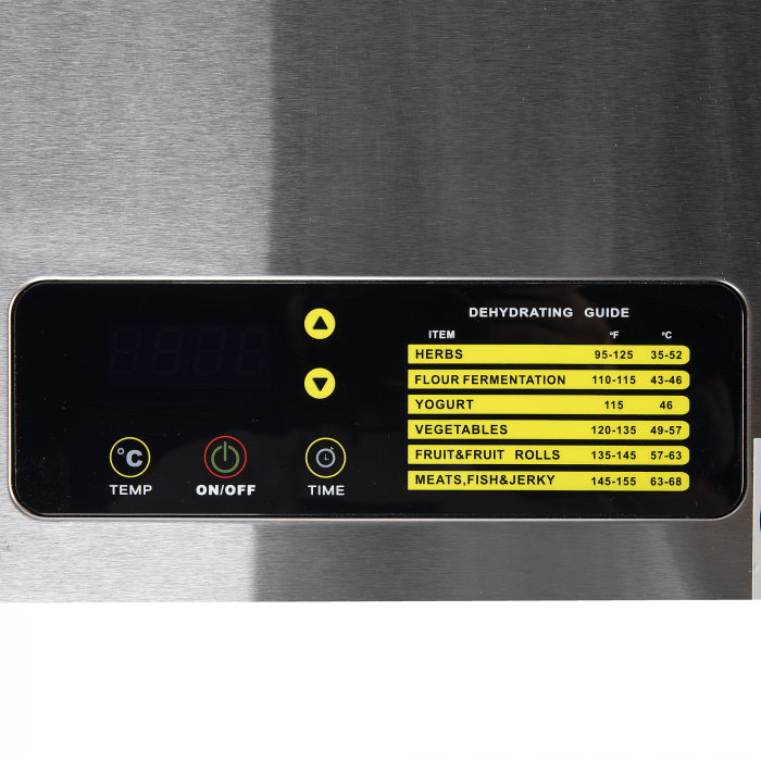 Deshidrator universal din Inox Micul Fermier GF-2193 12 tavi 800W (uscator fructe si plante) [4]