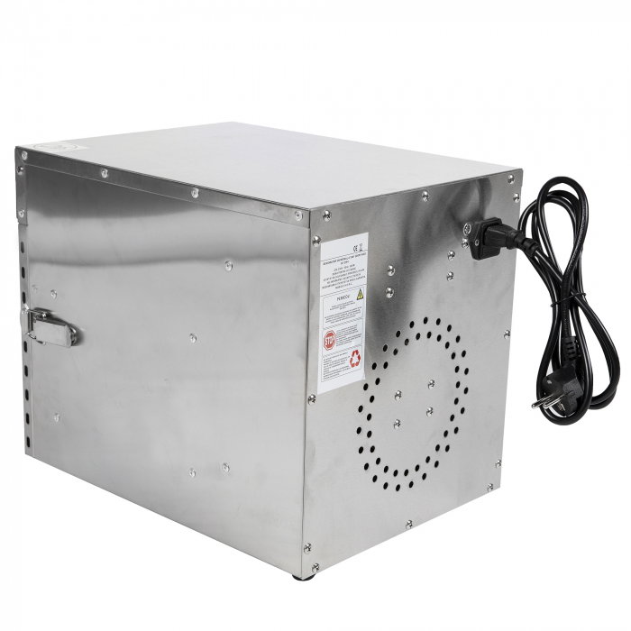 Deshidrator universal din Inox Micul Fermier GF-2194 6 tavi 500W (uscator fructe si plante) [8]