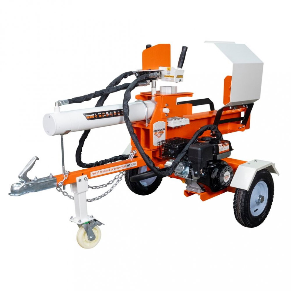 Despicator lemne RURIS DLVH2200, 22T, benzina, 7 CP, tractabil, Dmax 500mm [2]