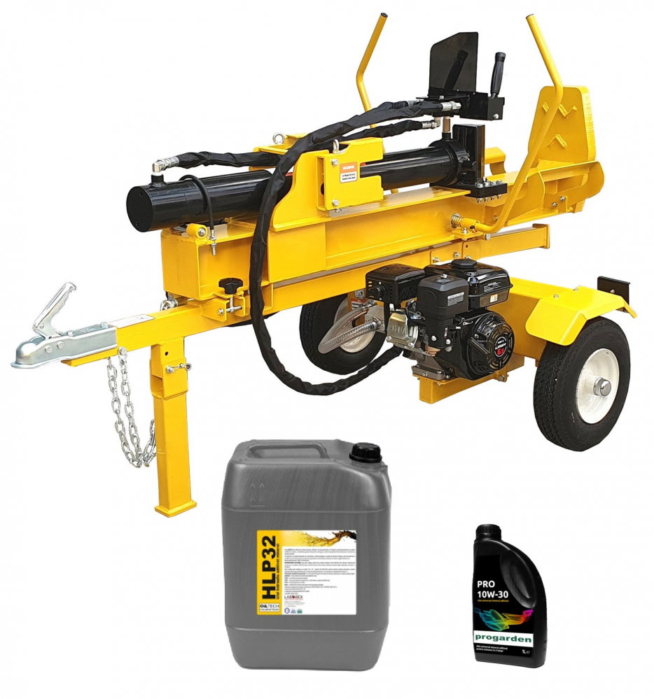 Despicator busteni ProGARDEN LS22T-1050 51300LS22, 22T, benzina, tractabil, Dmax 500mm cu ulei de motor si ulei hidraulic inclus [1]