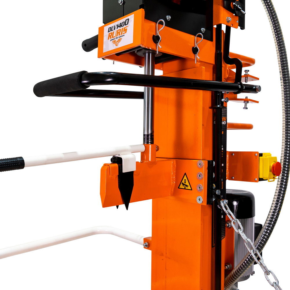 Despicător de lemne RURIS DLV1400, 14 tone, motor electric monofazat 3700 W, Dmax 400 mm [4]