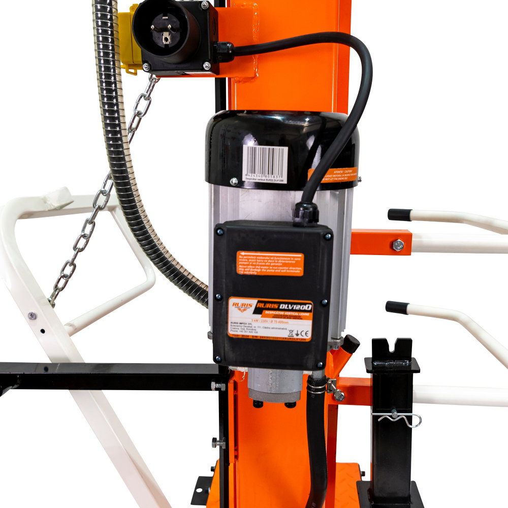 Despicător de lemne RURIS DLV1200, 12 tone, motor electric monofazat 3000 W, Dmax 400 mm [7]