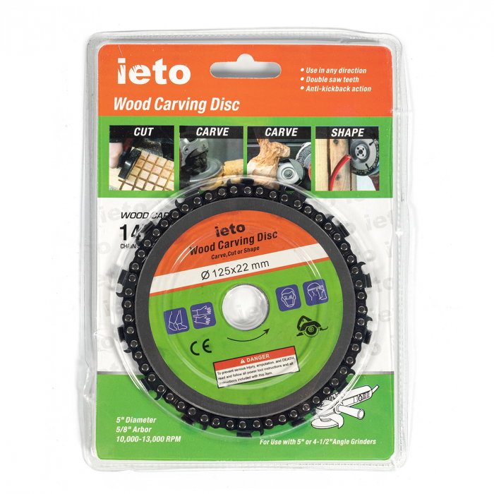 Disc cu lant 125mm pt polizor unghiular 5buc/set [1]