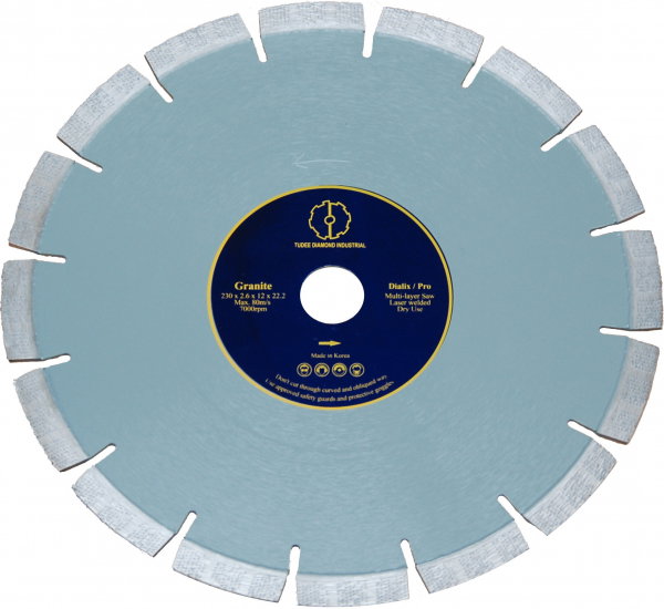 Disc diamantat Tudee 115X22.2mm debitare granit [1]