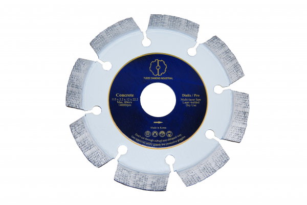 Disc diamantat Tudee 125X22.2mm debitare beton dur [1]