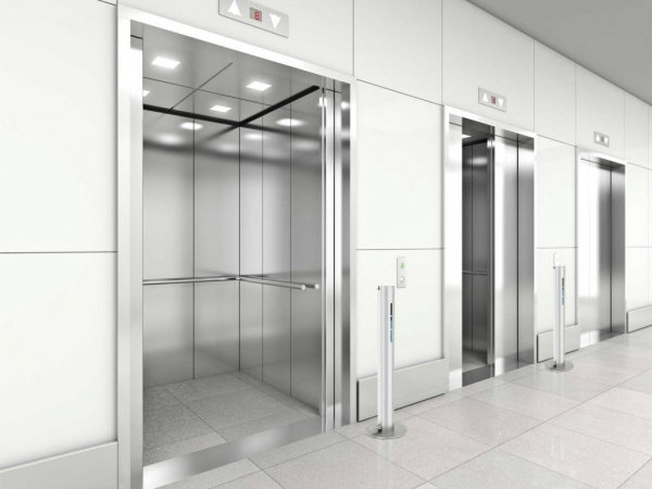 Dozator profesional pentru distribuire dezinfectant de maini din inox, actionare cu pedala, fixare in pardoseala [4]