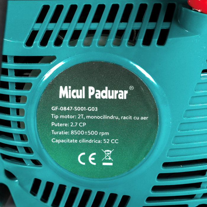 Drujba Micul Padurar 5200, GF-0847-S001-G03, 52CC, 2.7CP, 2 lame si 2 lanturi, pornire rapida [12]