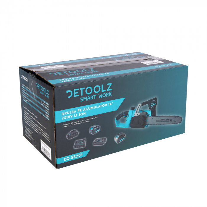 Drujba pe acumulator Detoolz DZ-SE201 14" 2x18V [4]