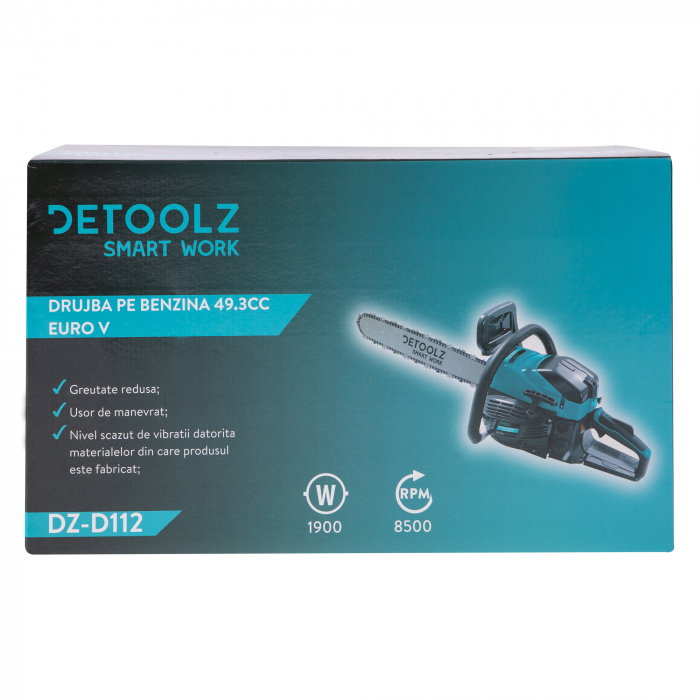 Drujba pe benzina Detoolz DZ-D112 49.3cc, 2.58 CP motor Euro V [9]