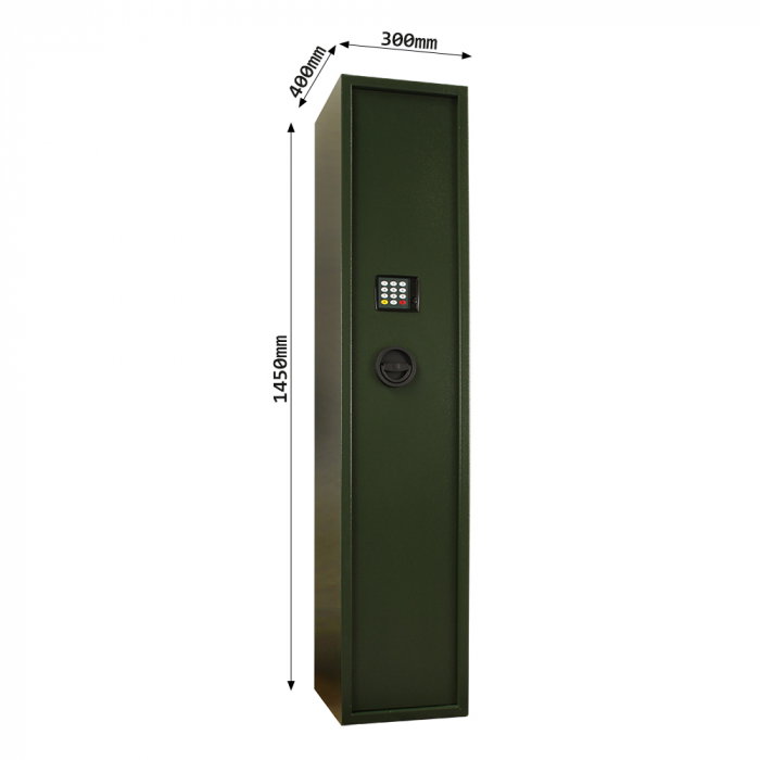 Dulap Arme Rottner Guntronic 5 Închidere Electronică Verde [3]