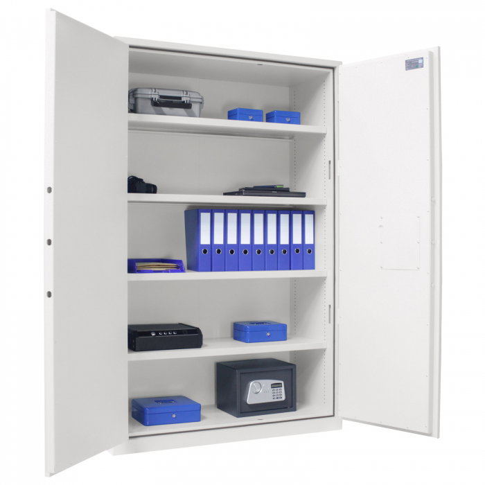 Dulap pentru Birou Antiefracţie Rottner Office 4 Premium Închidere Electronică Gri Deschis [3]