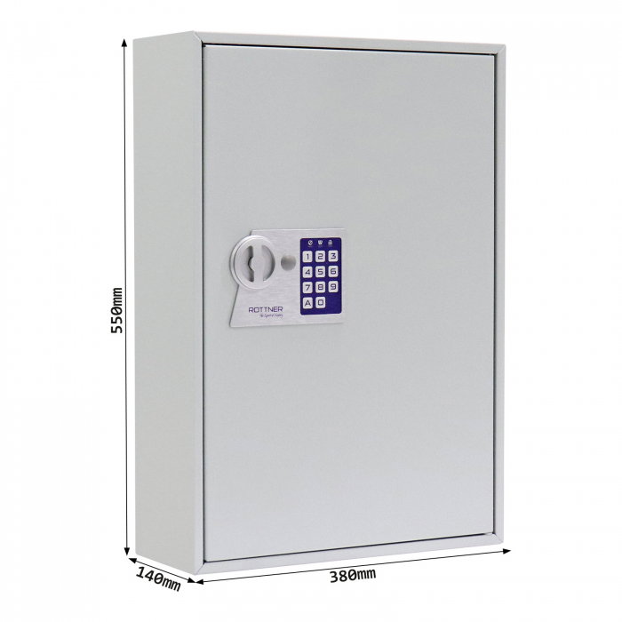 Dulap pentru Chei Rottner S 150 Închidere Electronică Gri Deschis [4]