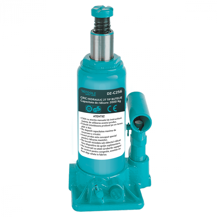 Cric hidraulic 2T tip butelie Detoolz DZ-C256 [1]