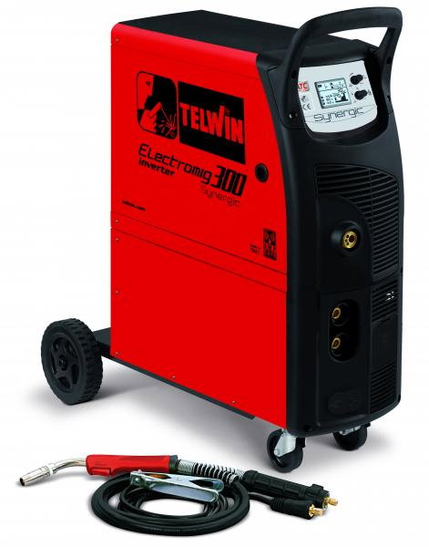 ELECTROMIG 300 SYNERGIC - APARAT DE SUDURA TELWIN tip MIG-MAG/TIG/MMA [1]