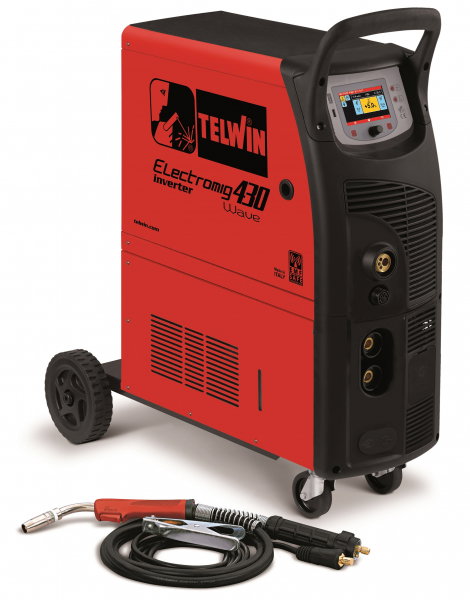 ELECTROMIG 430 WAVE 230V/400V +ACC - APARAT DE SUDURA TELWIN tip MIG-MAG/TIG/MMA [1]