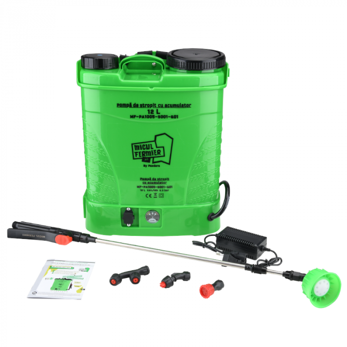Pompa de stropit cu acumulator Micul Fermier 12L [2]