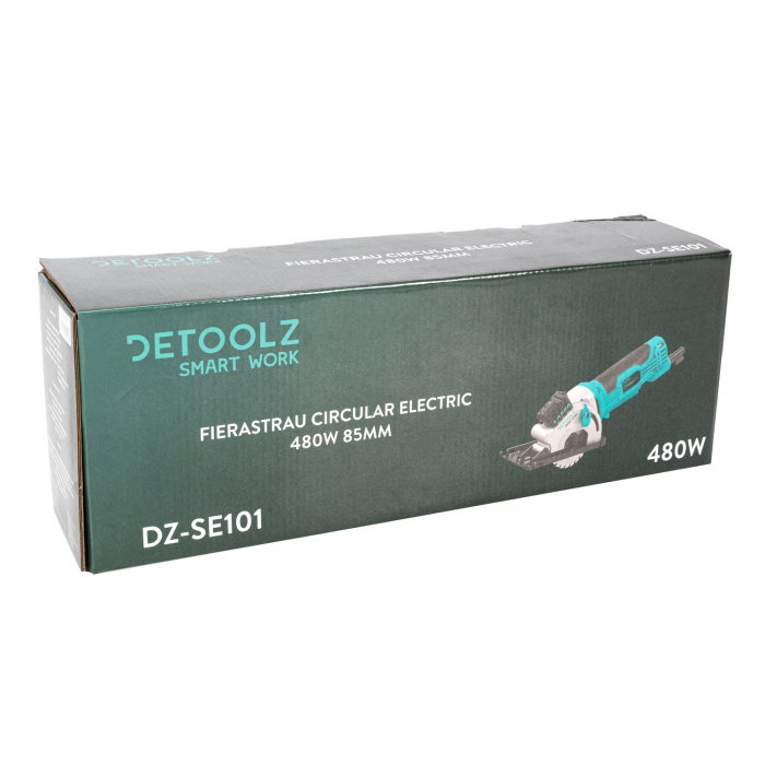 Fierastrau circular electric Detoolz DZ-SE101 480W 85mm [9]