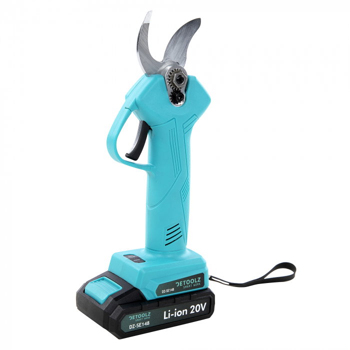Foarfeca de gradina cu acumulator Detoolz DZ-SE148 20V 2Ah, grosime maxima de taiere30 mm [6]