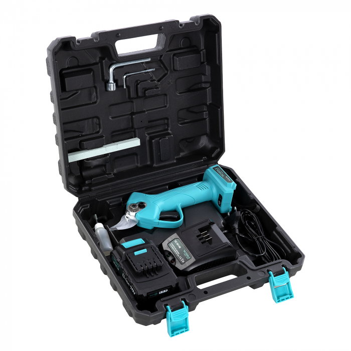 Foarfeca de gradina cu acumulator Detoolz DZ-SE148 20V 2Ah, grosime maxima de taiere30 mm [12]