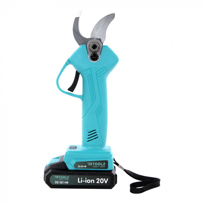 Foarfeca de gradina cu acumulator Detoolz DZ-SE148 20V 2Ah, grosime maxima de taiere30 mm [5]