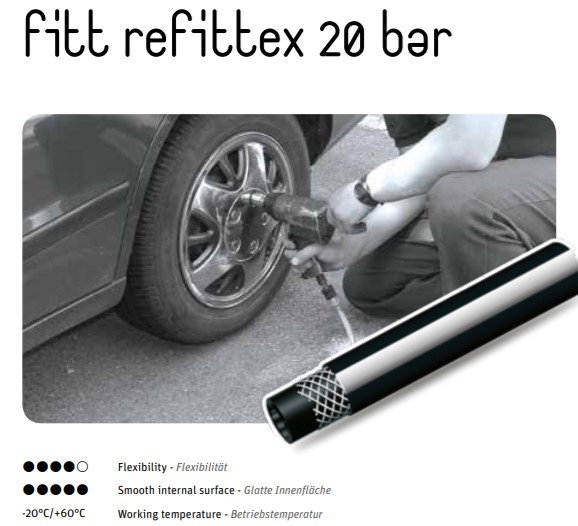 Furtun de presiune fitt refittex 20 bar 16 mm [2]