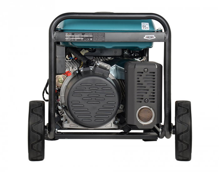 Generator curent tip inverter hibrid benzina/GPL Konner & Sohnen KS 8100iEG, 8.0 kW, digital, 16 hp, 1х16А, 1x32A, pornire electrica, consum redus, LED display, protectii automate, bobinaj cupru [9]