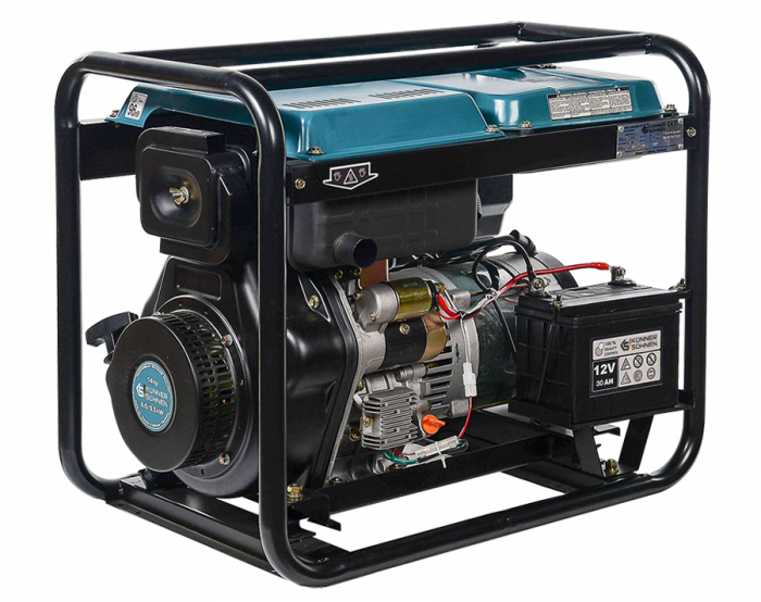 Generator de curent diesel Konner & Sohnen KS 8102HDE, 6.5kW, Diesel Euro 2, monofazat, AVR, 14CP [3]