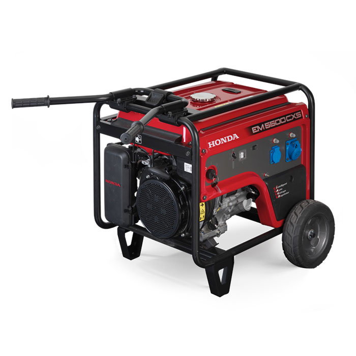 Generator de curent HONDA EM5500CXS2 GWT1, 5500W, monofazat, motor benzina Honda i-GX390 [1]