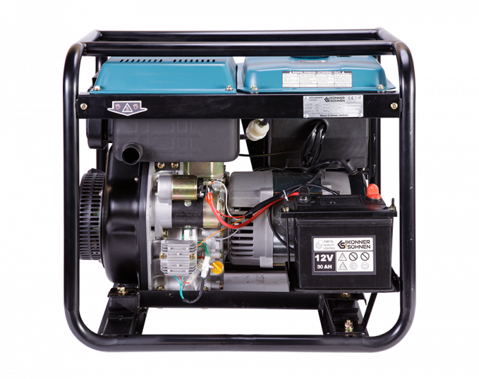 Generator de curent diesel Konner and Sohnen KS 6100HDE - 5.5 kW motor euro V [3]