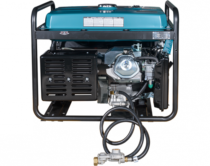 Generator de curent pe gaz / benzina Konner & Sohnen KS 5000E G, 4.5 kW, benzina / GPL, 13 CP, monofazat, AVR, bobinaj cupru, pornire electrica [4]