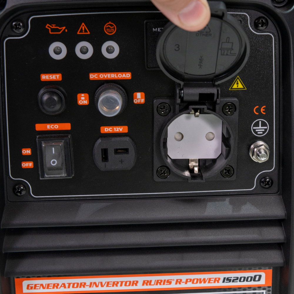 Generator de curent tip invertor RURIS R-Power IS2000, 2 kw, monofazat, digital, benzina [4]