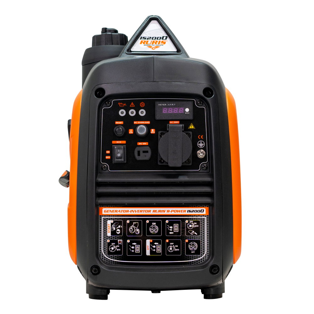 Generator de curent tip invertor RURIS R-Power IS2000, 2 kw, monofazat, digital, benzina [2]