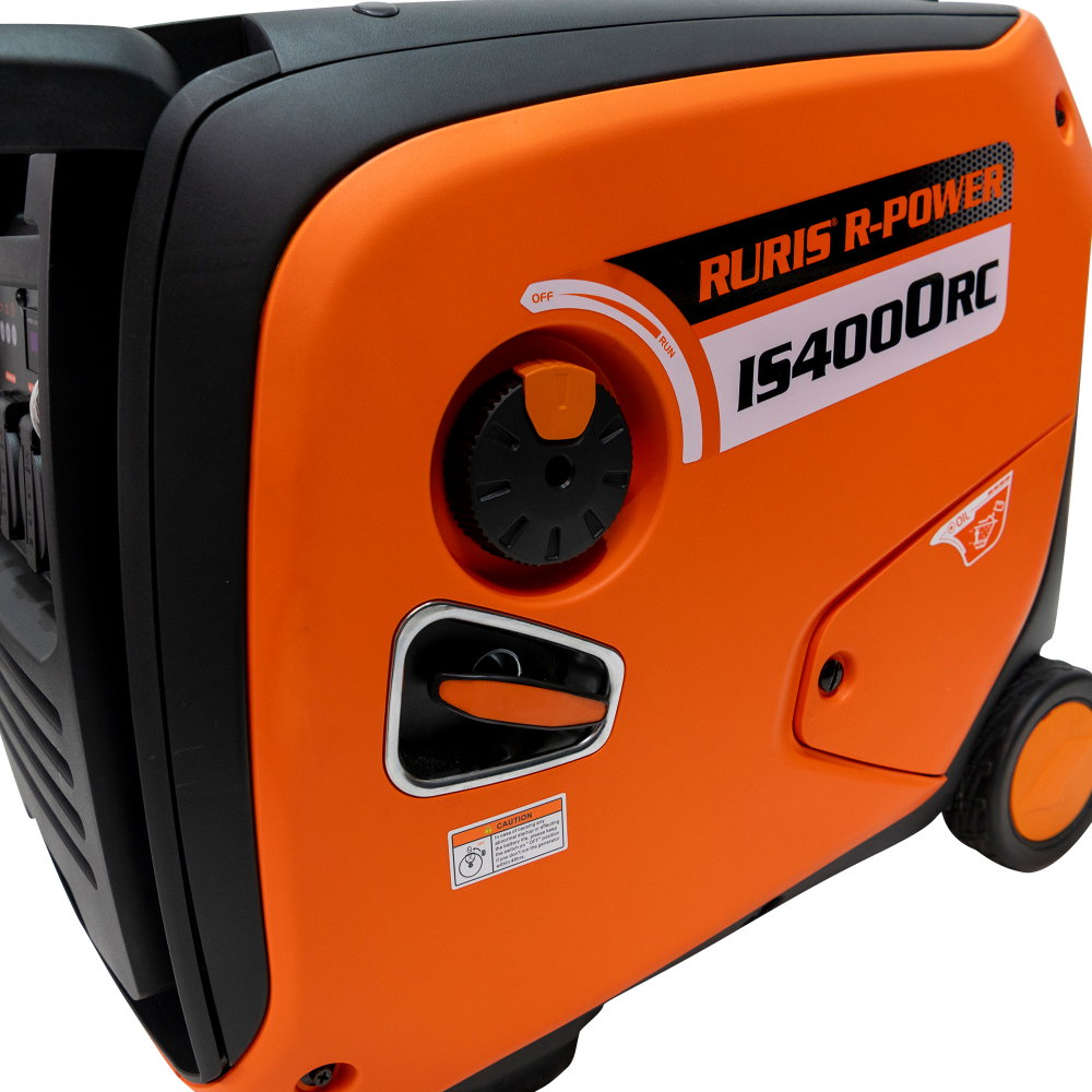 Generator de curent tip invertor RURIS R-Power IS4000RC, 4 kw, monofazat, digital, benzina, pornire electrica, pornire cu telecomanda [7]