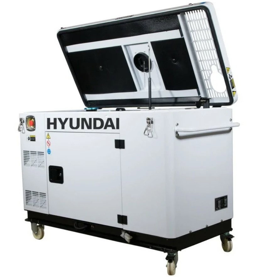 Generator de curent trifazat cu motor diesel HYUNDAI DHY12000XSE-T [4]