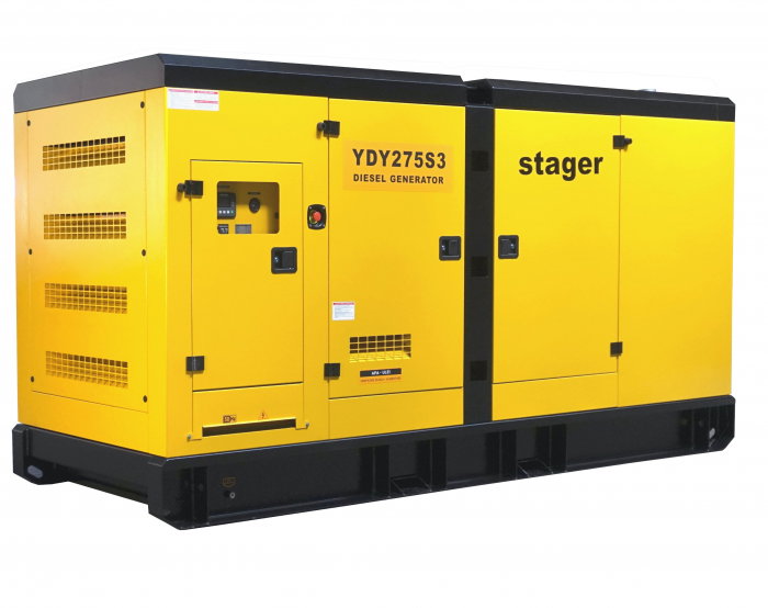 Stager YDY275S3 Generator insonorizat diesel trifazat 275kVA, 361A, 1500rpm [1]