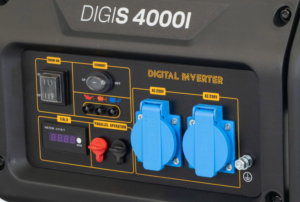 Generator digital invertor Stager DigiS 4000i G2 5160000002 4kW, monofazat, benzina, bobinaj cupru, mod eco [4]