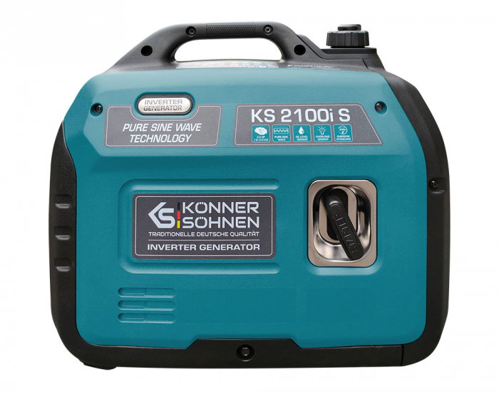 Generator digital monofazat Konner & Sohnen KS 2100i S, 2 kW, benzina, 3.3CP, silentios [3]