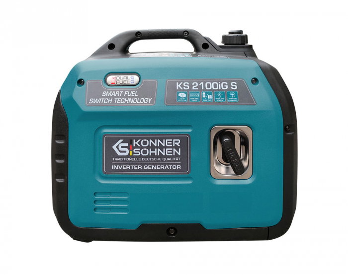 Generator digital monofazat Konner & Sohnen KS 2100iG S, 2 kW, benzina/GPL, 3.3CP, silentios [6]