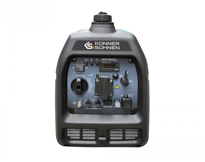 Generator digital monofazat Konner & Sohnen KS 2100iG S, 2 kW, benzina/GPL, 3.3CP, silentios [4]