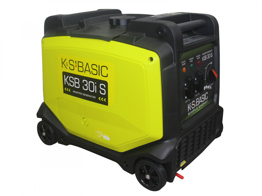 Generator digital monofazat Konner & Sohnen KSB 30i S, 3.3 kW, benzina, 8.5CP, silentios [6]