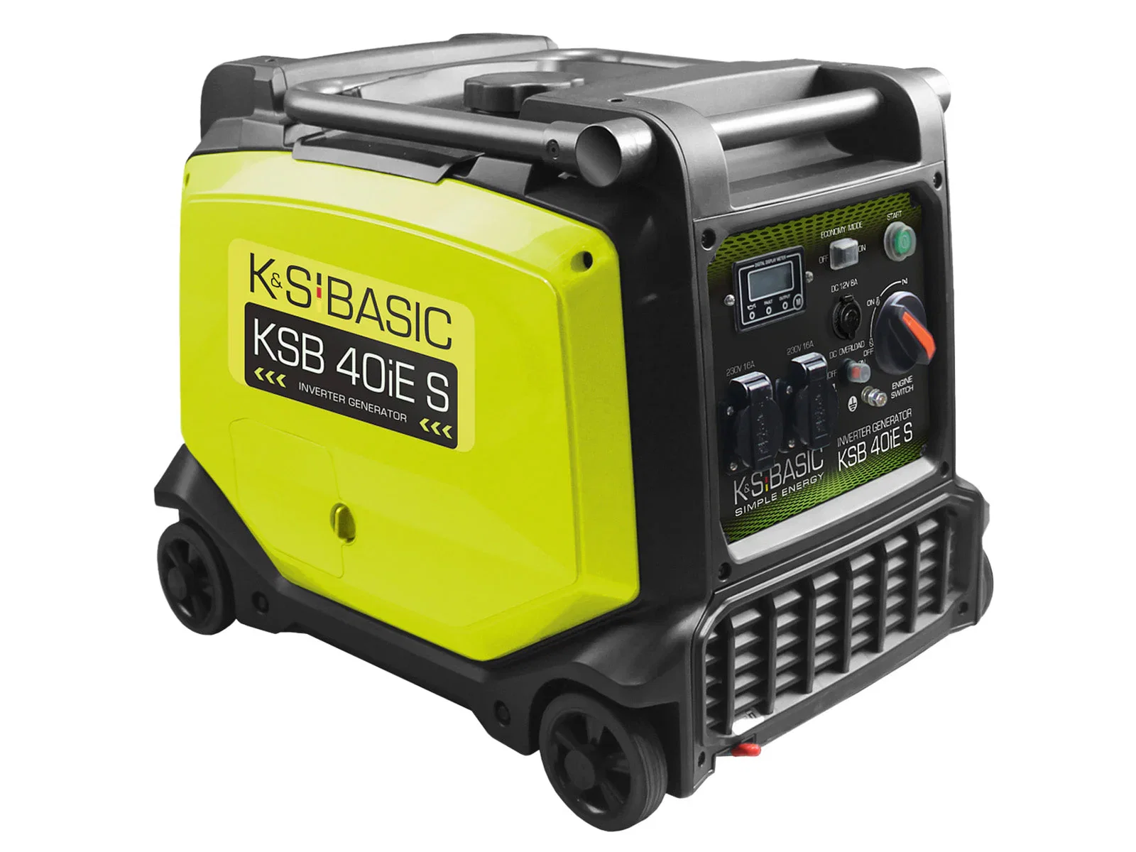 Generator digital monofazat Konner & Sohnen KSB 40i S, 3.8 kW, benzina, 8.5CP, silentios [4]